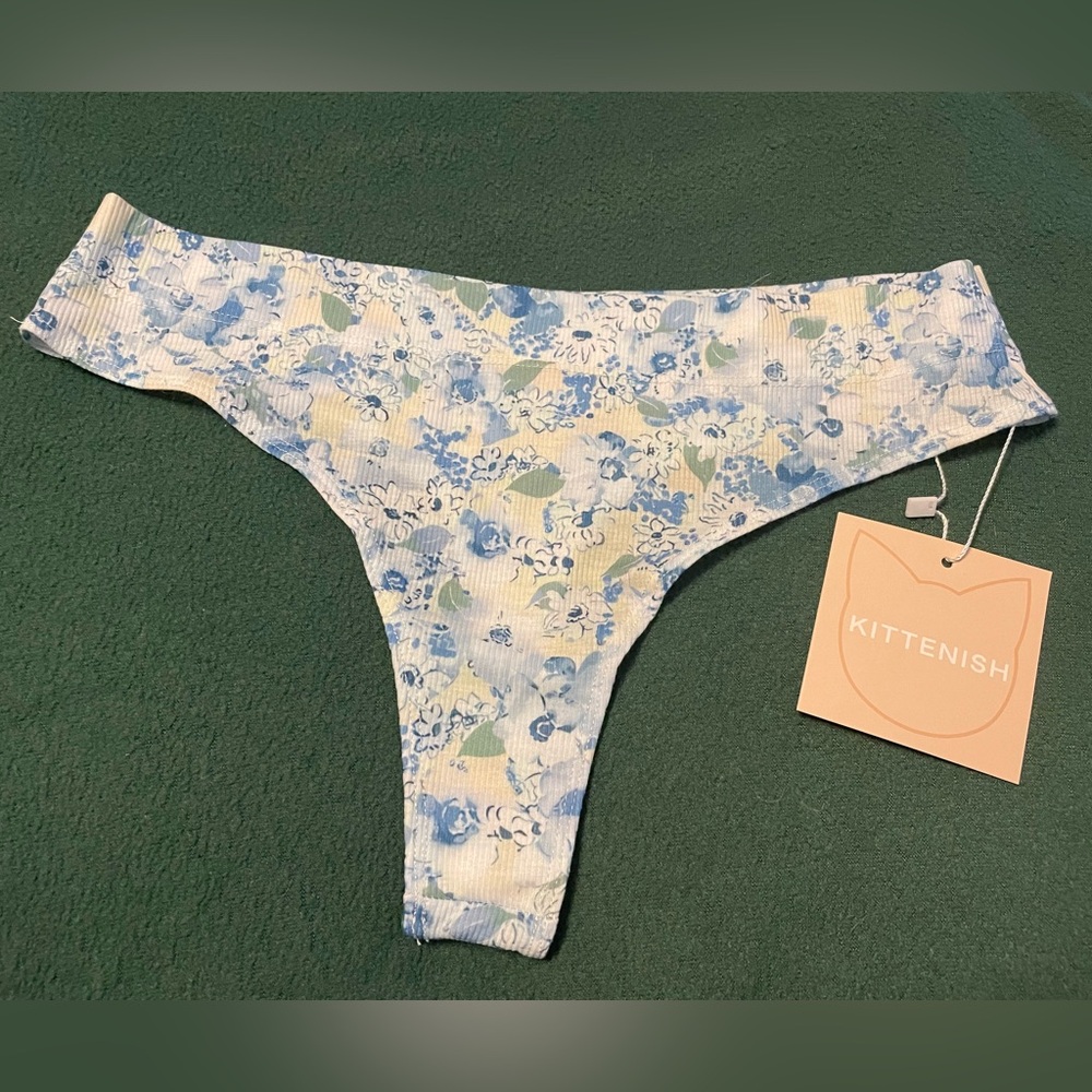 KITTENISH FLORAL DREAMS OG THONG